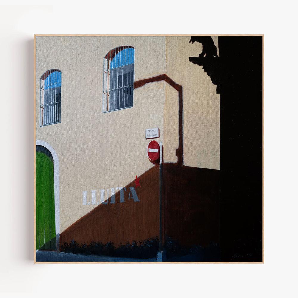 Lluita-by-Nigel Bailey Original Art-wall-art-print-canvas-poster-framed-Gioia