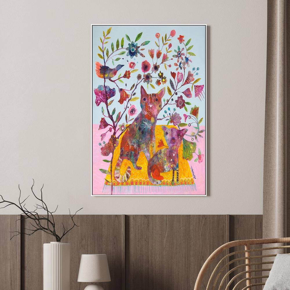 lola & lolo-by-Sylvie Demers-wall-art-print-canvas-poster-framed-Gioia