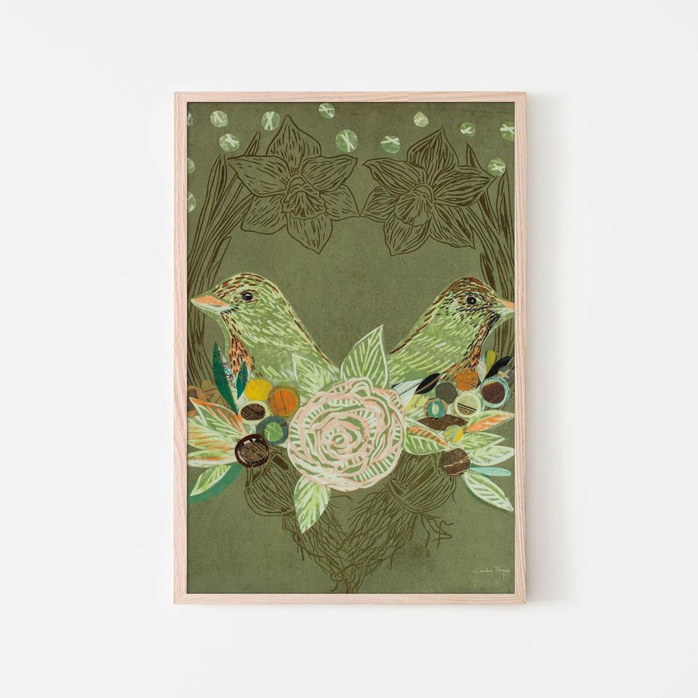 Lovebirds-by-Candra Boggs-wall-art-print-canvas-poster-framed-Gioia