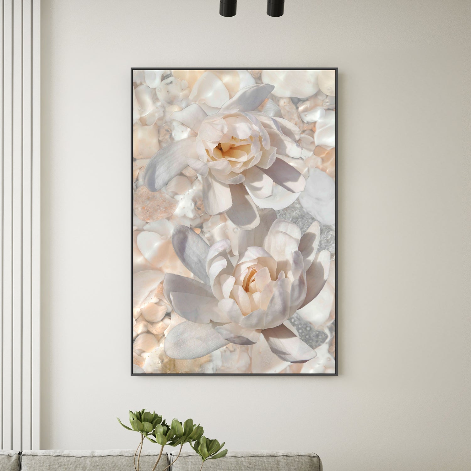 Magnolias in Light-by-Leda Robertson-wall-art-print-canvas-poster-framed-Gioia