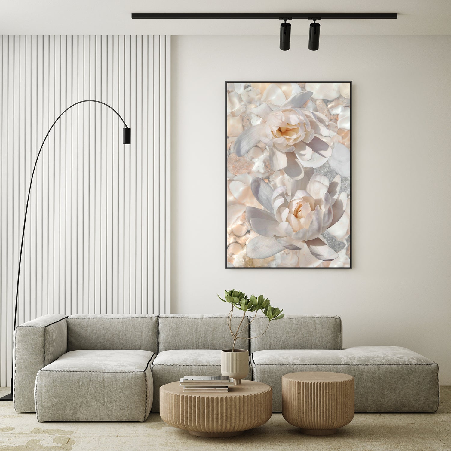 Magnolias in Light-by-Leda Robertson-wall-art-print-canvas-poster-framed-Gioia