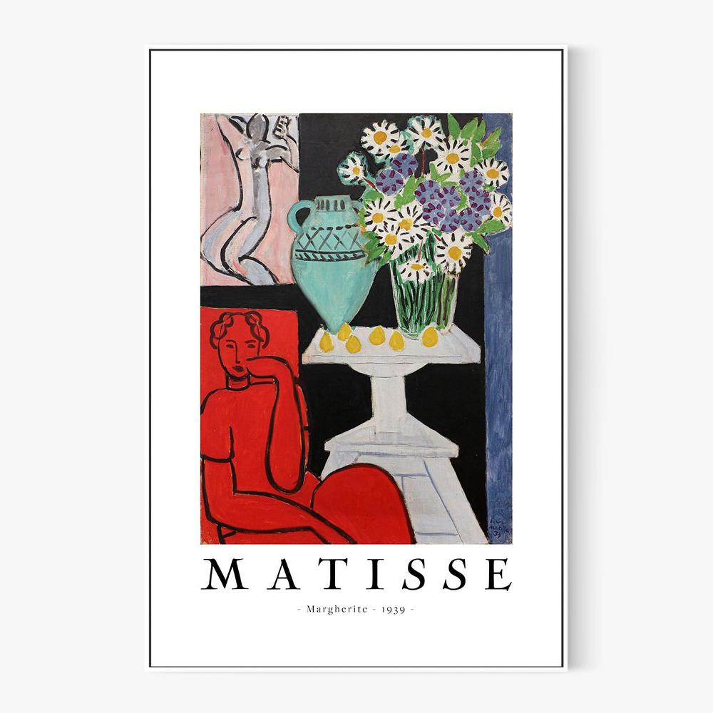 Margherite 1939-by-Henri Matisse-wall-art-print-canvas-poster-framed-Gioia