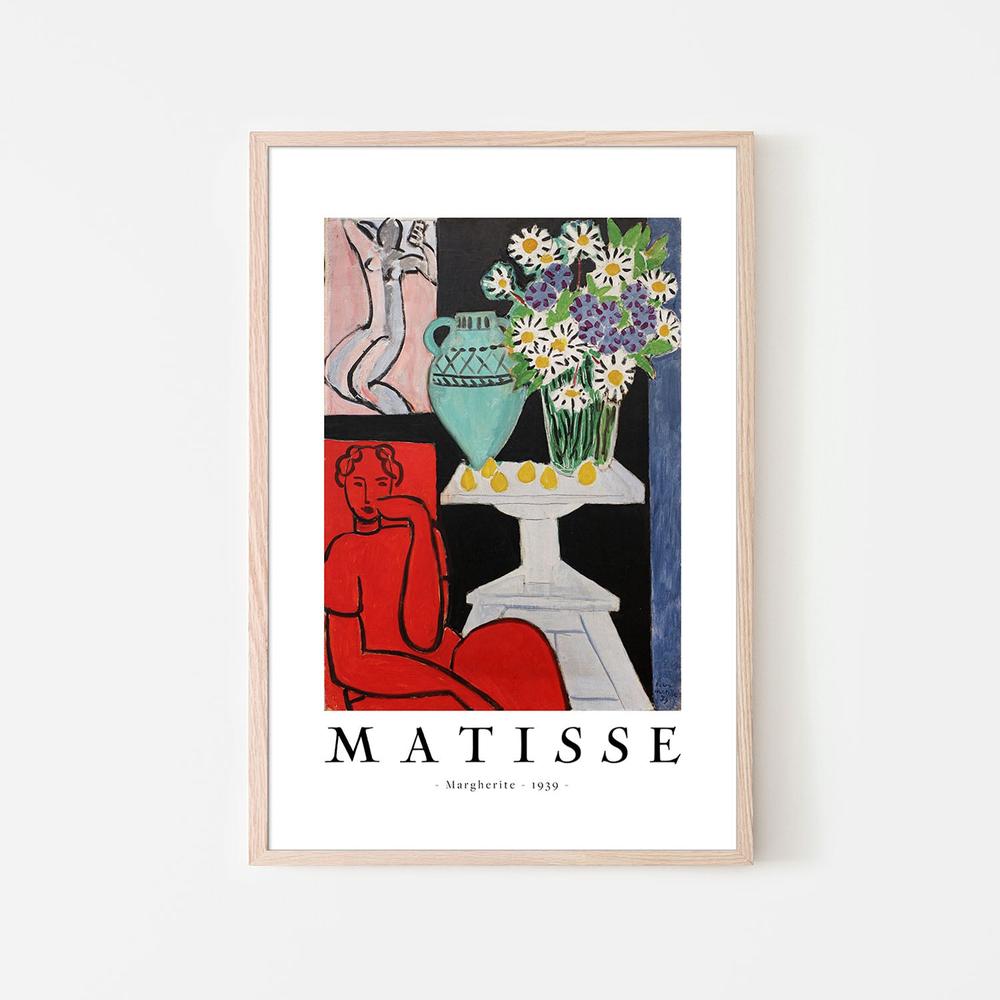 Margherite 1939-by-Henri Matisse-wall-art-print-canvas-poster-framed-Gioia