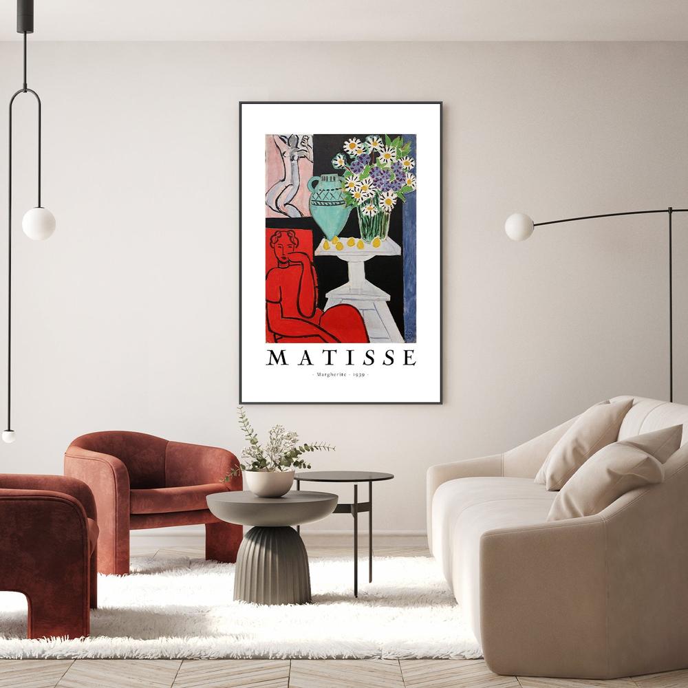 Margherite 1939-by-Henri Matisse-wall-art-print-canvas-poster-framed-Gioia