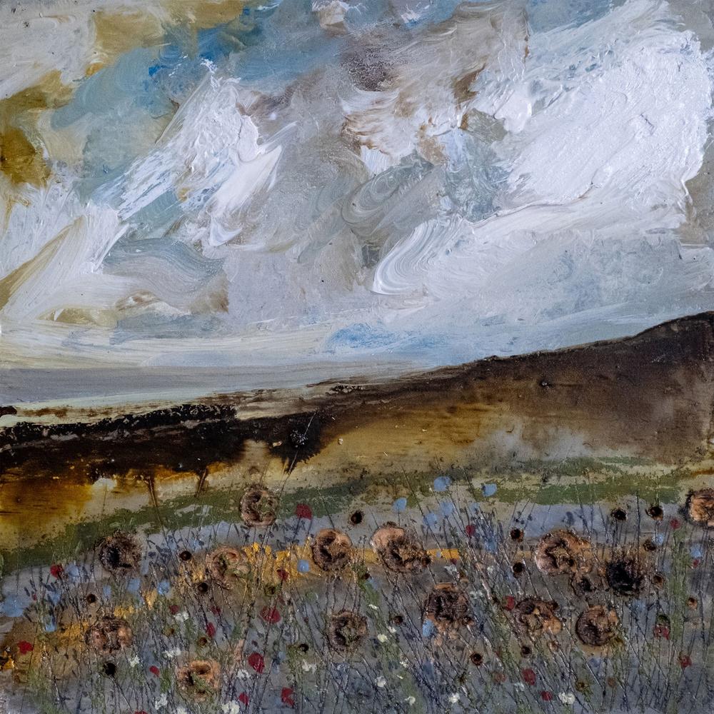 Meadow Storm, Style B-by-Louise O'Hara-wall-art-print-canvas-poster-framed-Gioia