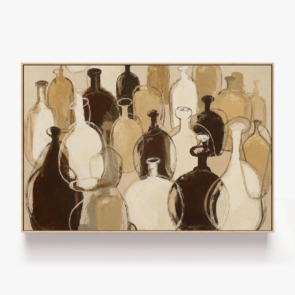 Merchant Bottles-by-Lady Hana-wall-art-print-canvas-poster-framed-Gioia