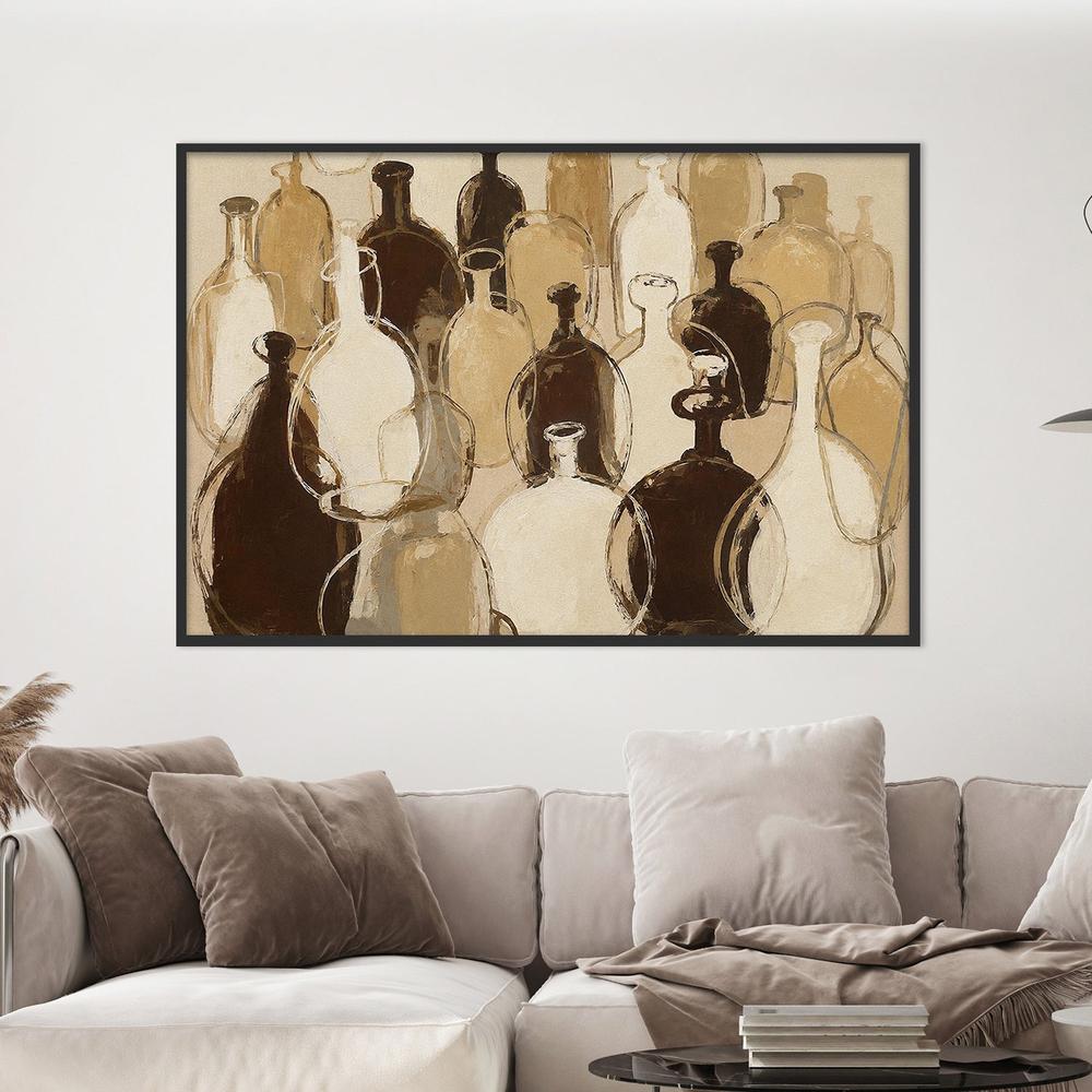 Merchant Bottles-by-Lady Hana-wall-art-print-canvas-poster-framed-Gioia