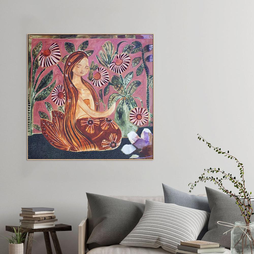 Mermaid-by-Amanda Skye-wall-art-print-canvas-poster-framed-Gioia