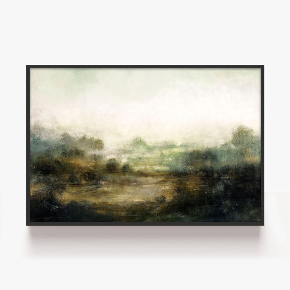 Mist Over Time-by-Nina Blue-wall-art-print-canvas-poster-framed-Gioia