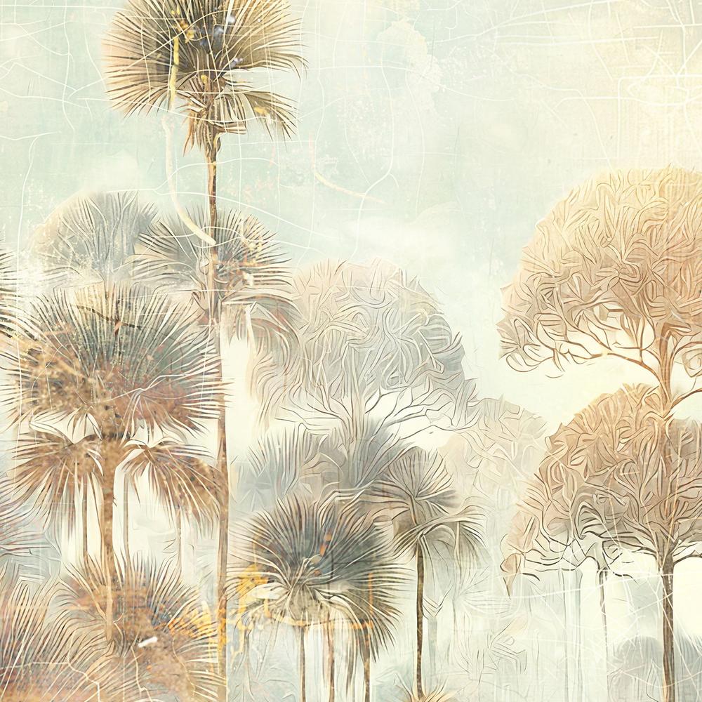 Misty Golden Forest-by-Rafal Kulik-wall-art-print-canvas-poster-framed-Gioia