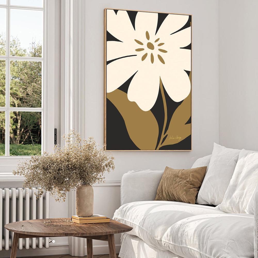 Modern Cream Bloom-by-Julia Cheney-wall-art-print-canvas-poster-framed-Gioia