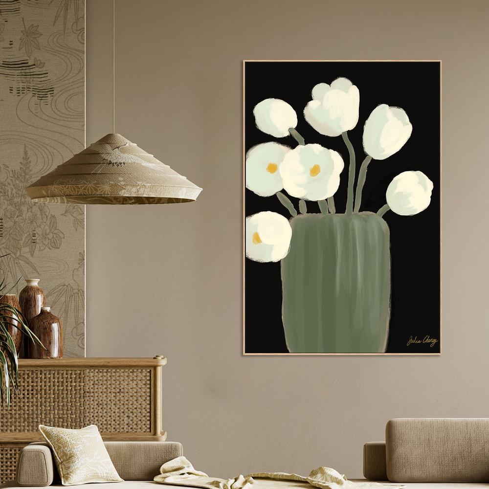 wall-art-print-canvas-poster-framed-Modern Floral Vase-2
