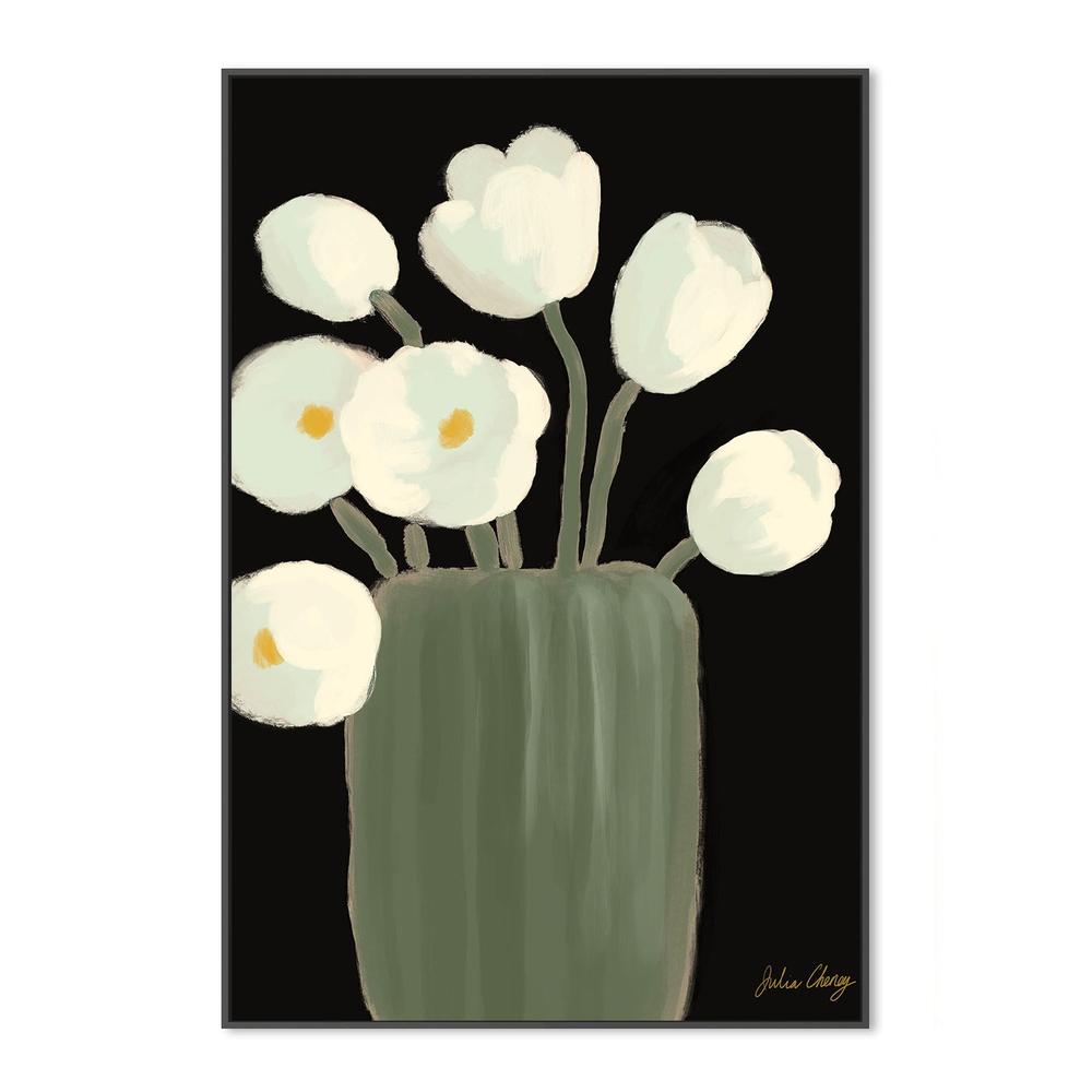 wall-art-print-canvas-poster-framed-Modern Floral Vase-3