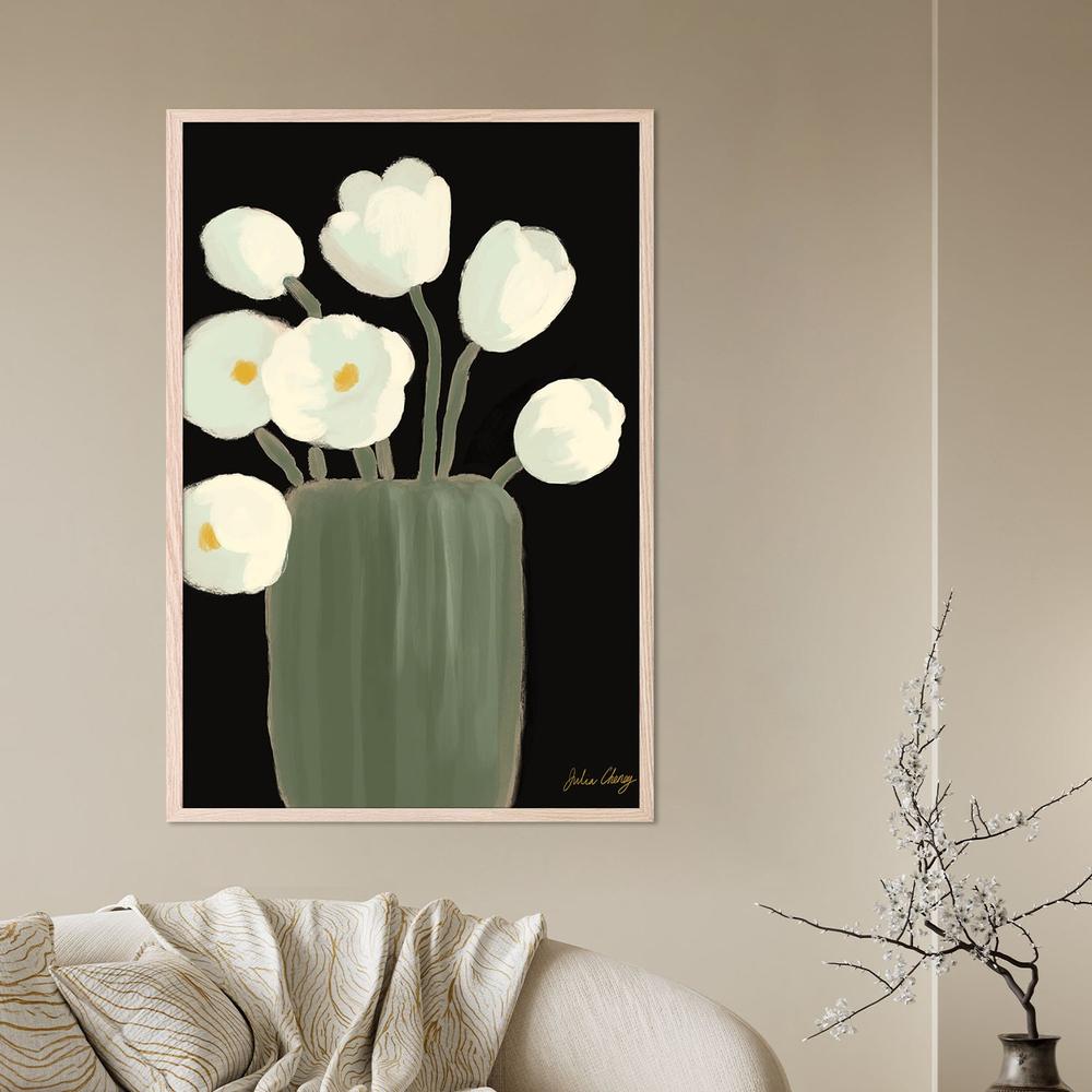 wall-art-print-canvas-poster-framed-Modern Floral Vase-7