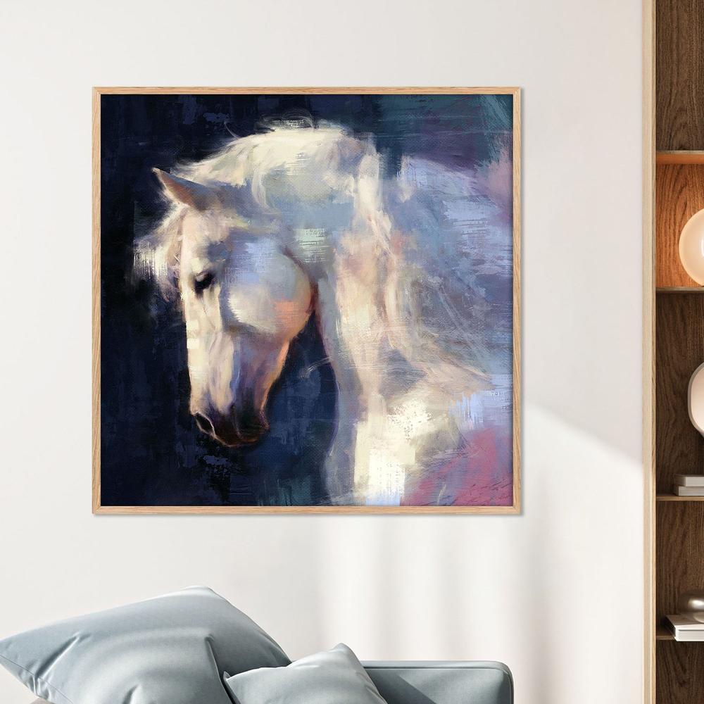 Moonlit Stallion, Style B-by-Gioia Template-wall-art-print-canvas-poster-framed-Gioia