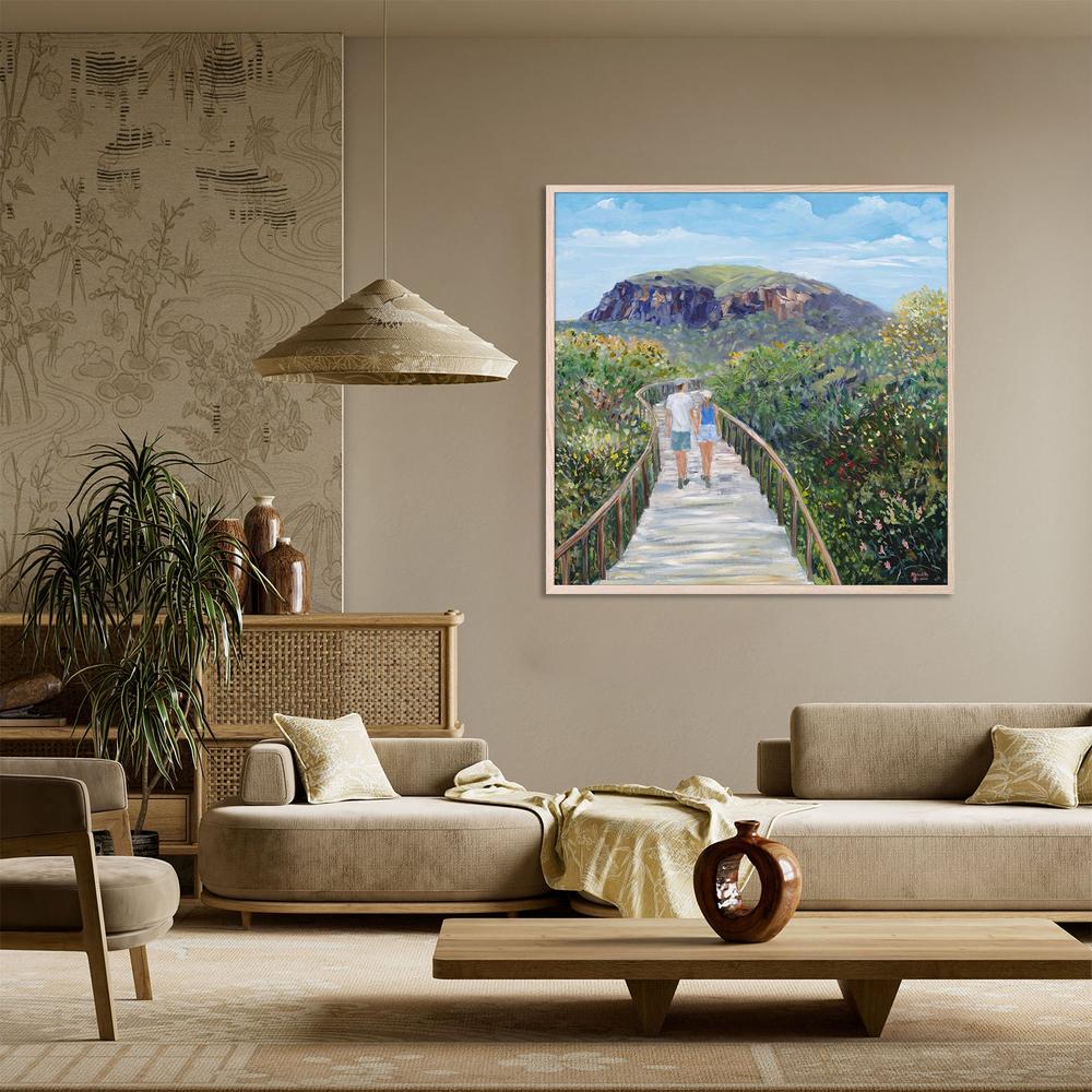Mount Coolum-by-Meredith Howse-wall-art-print-canvas-poster-framed-Gioia