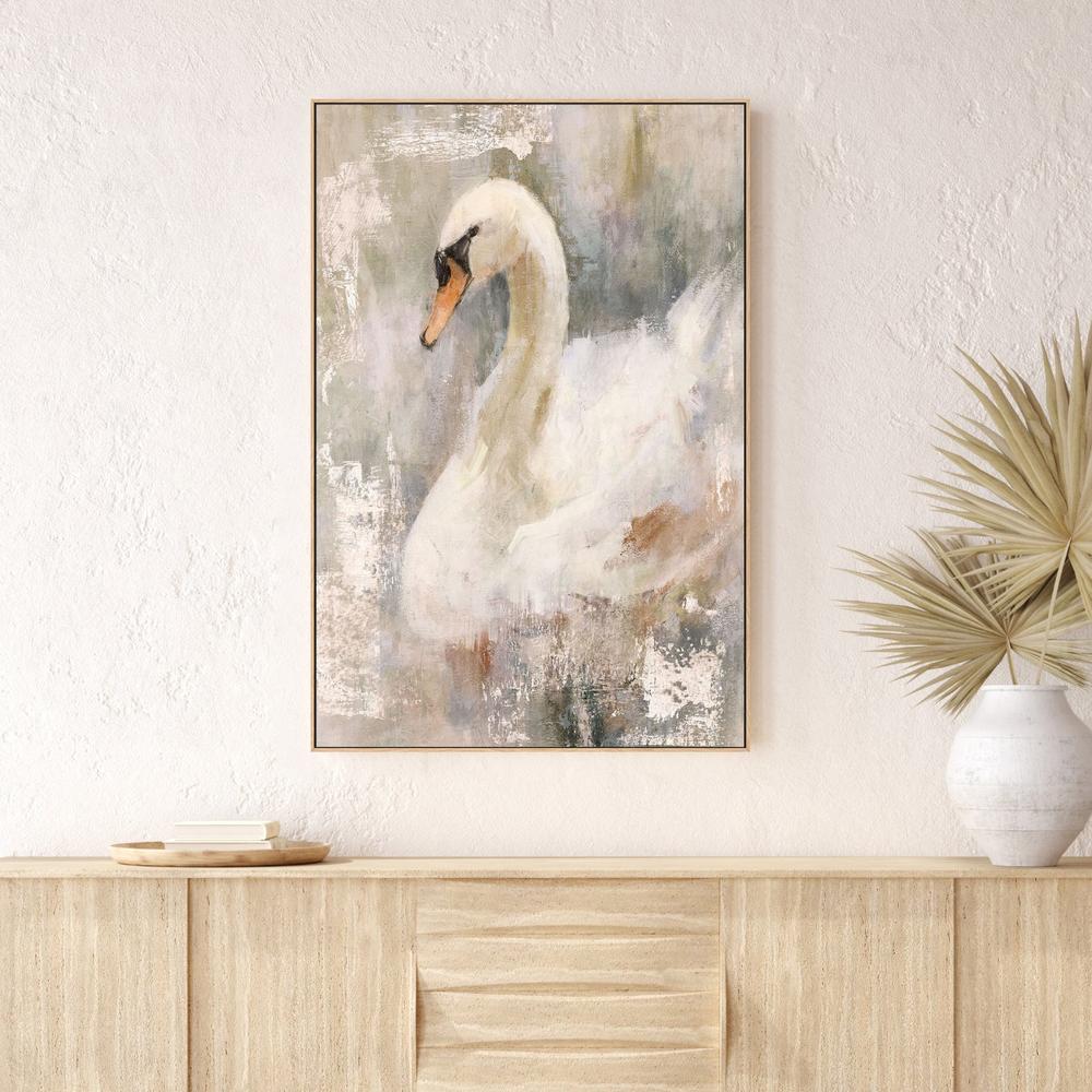 Mystical Swan, Style B-by-Nina Blue-wall-art-print-canvas-poster-framed-Gioia