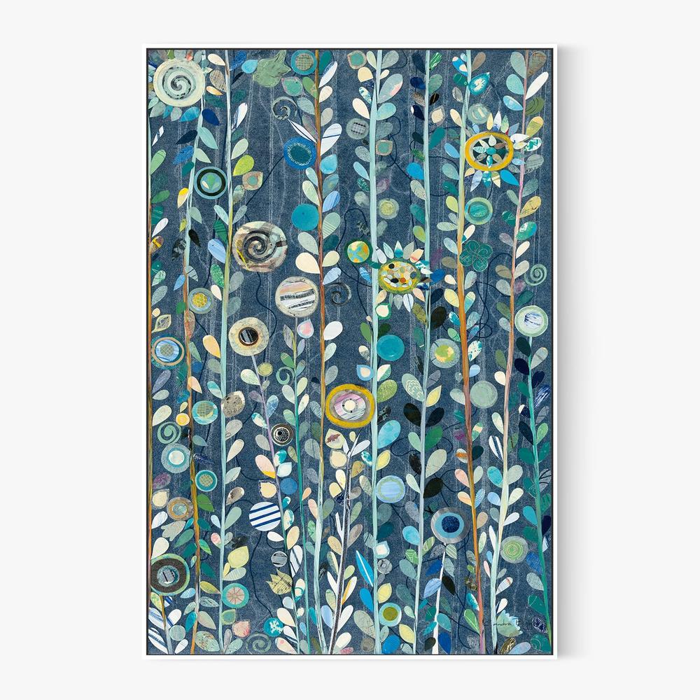 Navy Blue Sky-by-Candra Boggs-wall-art-print-canvas-poster-framed-Gioia