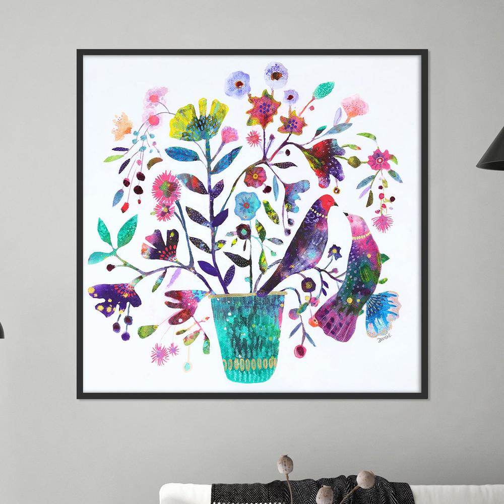 ne te presse pas trop sur le chemin-by-Sylvie Demers-wall-art-print-canvas-poster-framed-Gioia