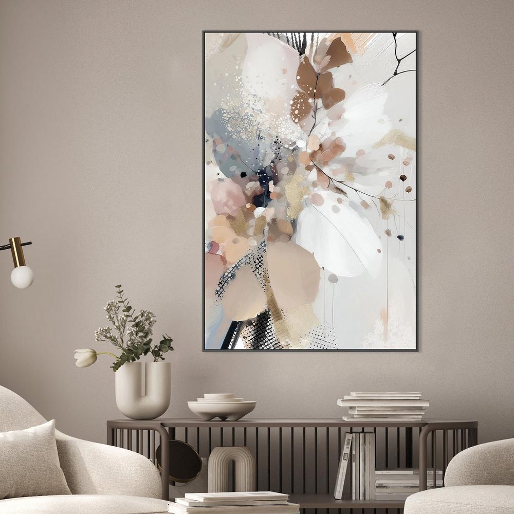 NOT DONE - Floral Confetti , Trio, Style A-by-Bella Eve-wall-art-print-canvas-poster-framed-Gioia