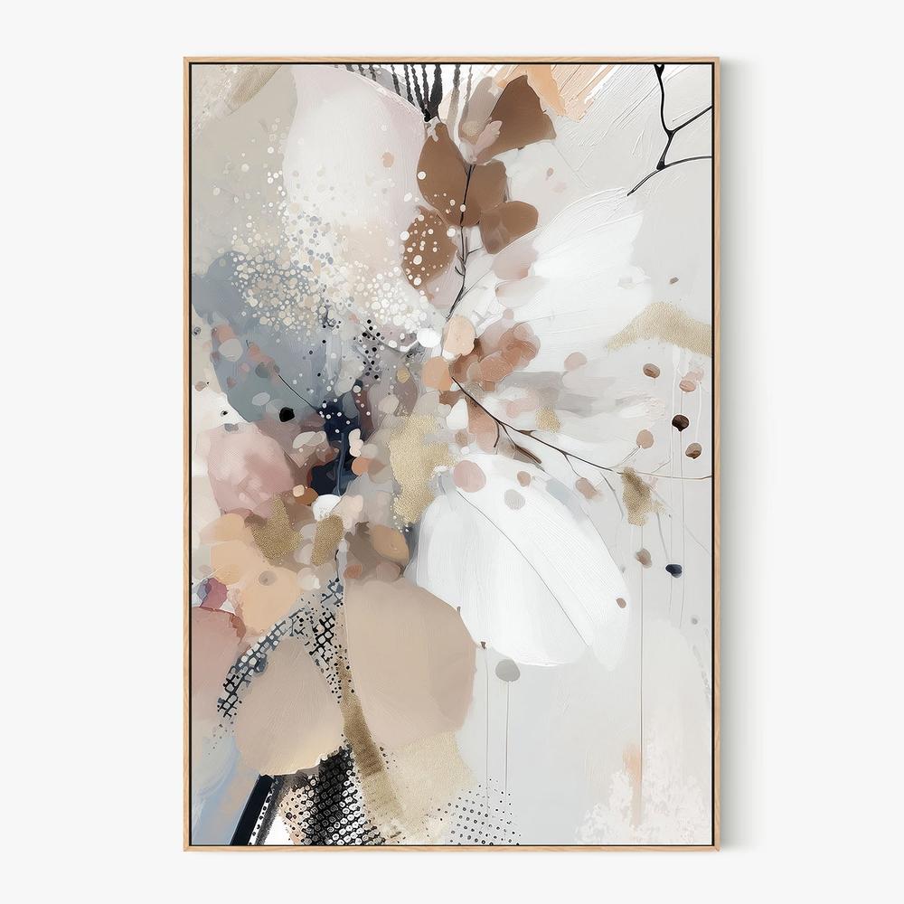 NOT DONE - Floral Confetti , Trio, Style A-by-Bella Eve-wall-art-print-canvas-poster-framed-Gioia