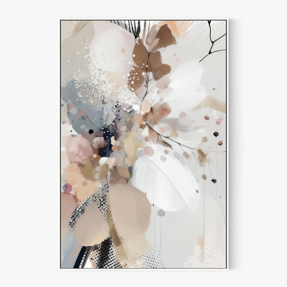 NOT DONE - Floral Confetti , Trio, Style A-by-Bella Eve-wall-art-print-canvas-poster-framed-Gioia
