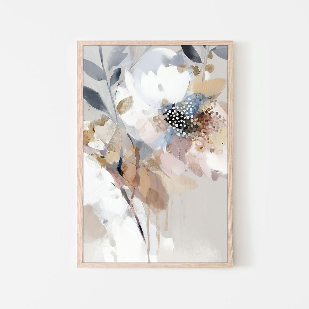 NOT DONE - Floral Confetti , Trio, Style C-by-Bella Eve-wall-art-print-canvas-poster-framed-Gioia