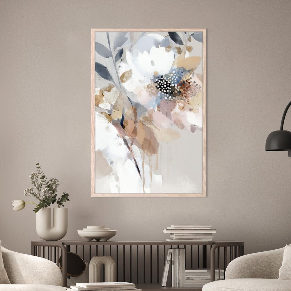 NOT DONE - Floral Confetti , Trio, Style C-by-Bella Eve-wall-art-print-canvas-poster-framed-Gioia