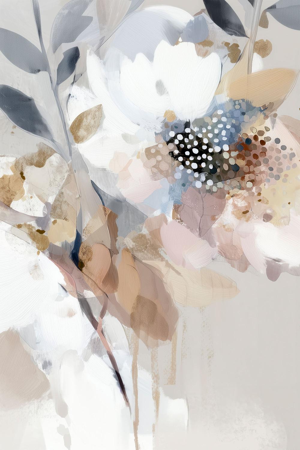 NOT DONE - Floral Confetti , Trio, Style C-by-Bella Eve-wall-art-print-canvas-poster-framed-Gioia