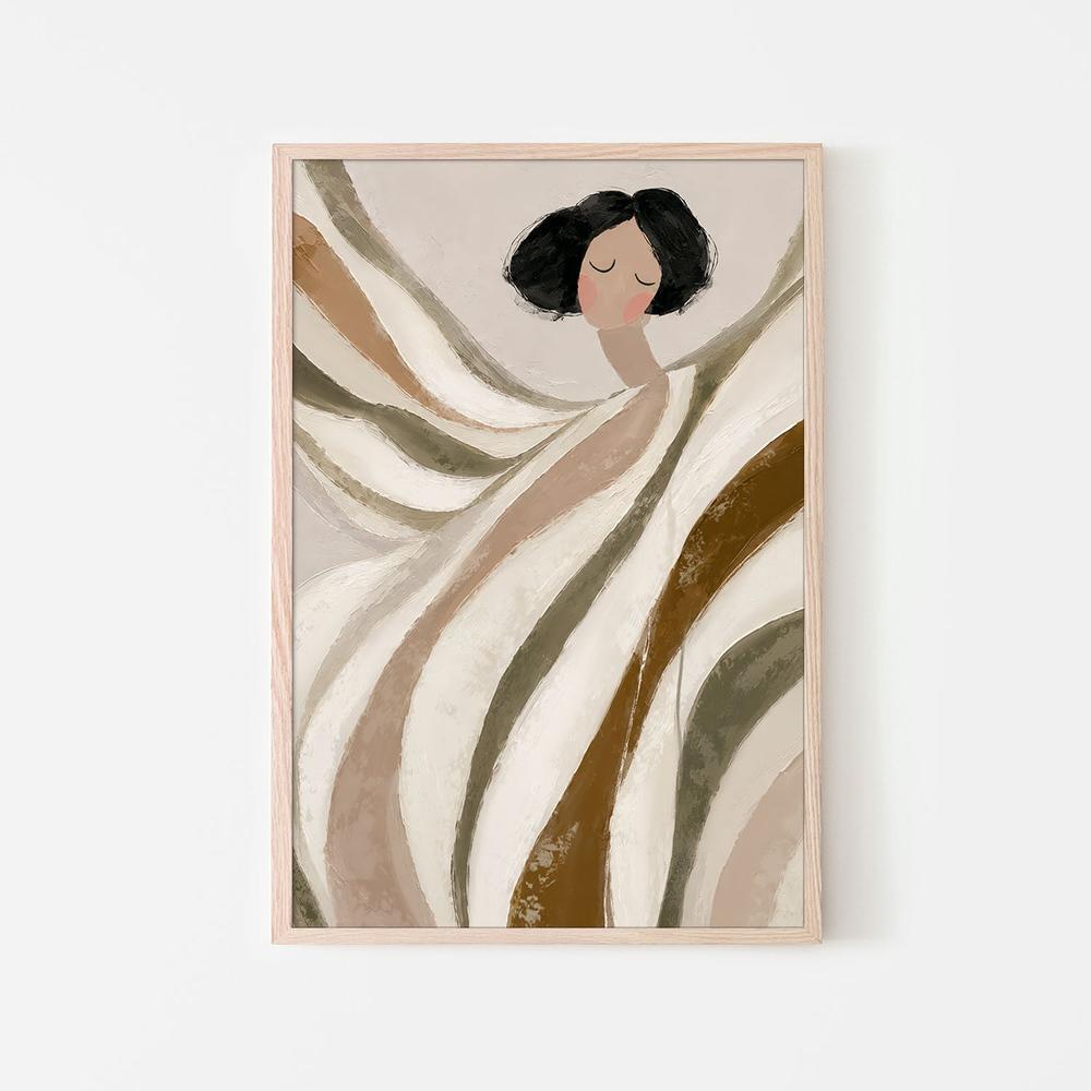 NOT DONE - Mrs Joy-by-Bella Eve-wall-art-print-canvas-poster-framed-Gioia