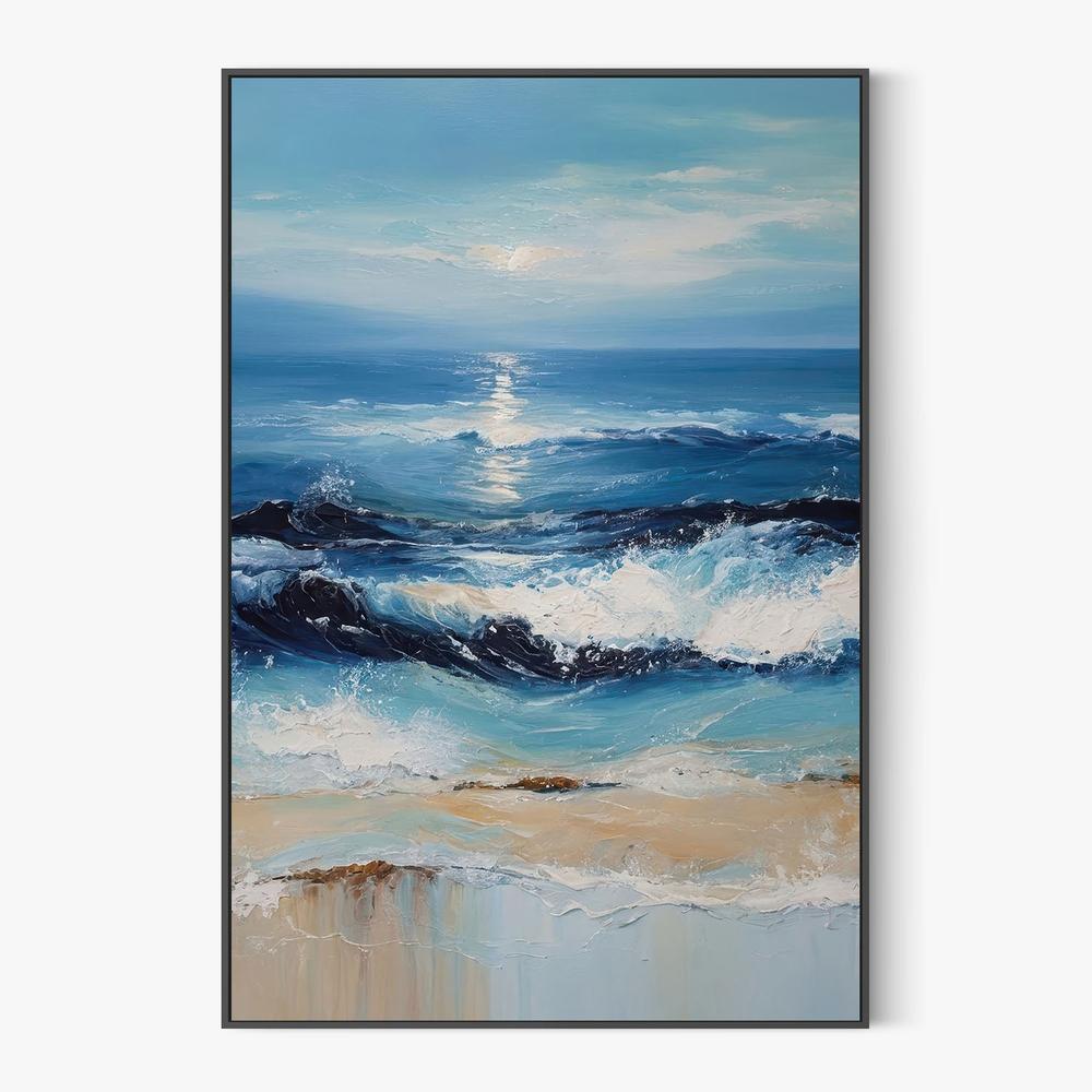 NOT DONE - quiet sea-by-Alpenglow Workshop-wall-art-print-canvas-poster-framed-Gioia