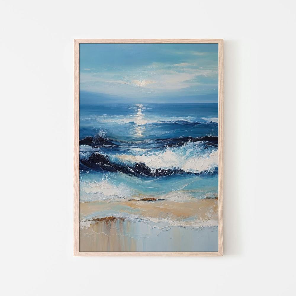NOT DONE - quiet sea-by-Alpenglow Workshop-wall-art-print-canvas-poster-framed-Gioia