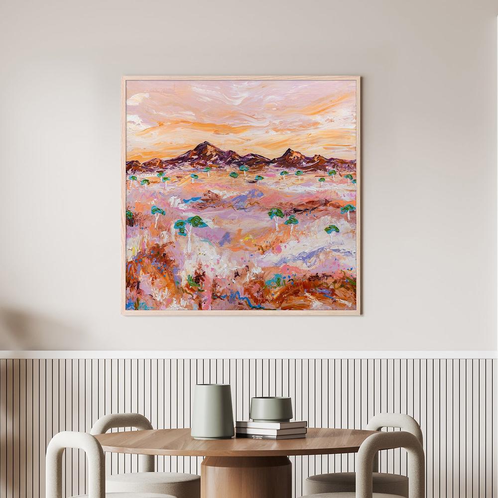 NOT DONE - There's Healing In Movement-by-Eloise Pervez-wall-art-print-canvas-poster-framed-Gioia