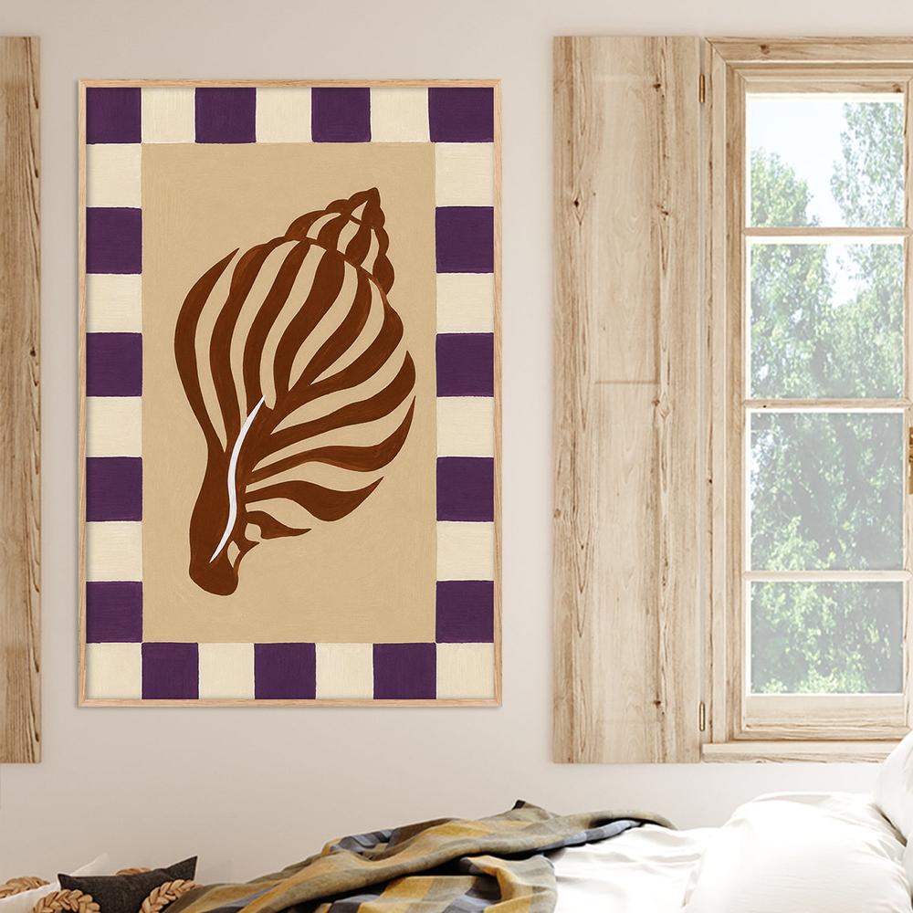 Ocean Shell-by-Lady Hana-wall-art-print-canvas-poster-framed-Gioia