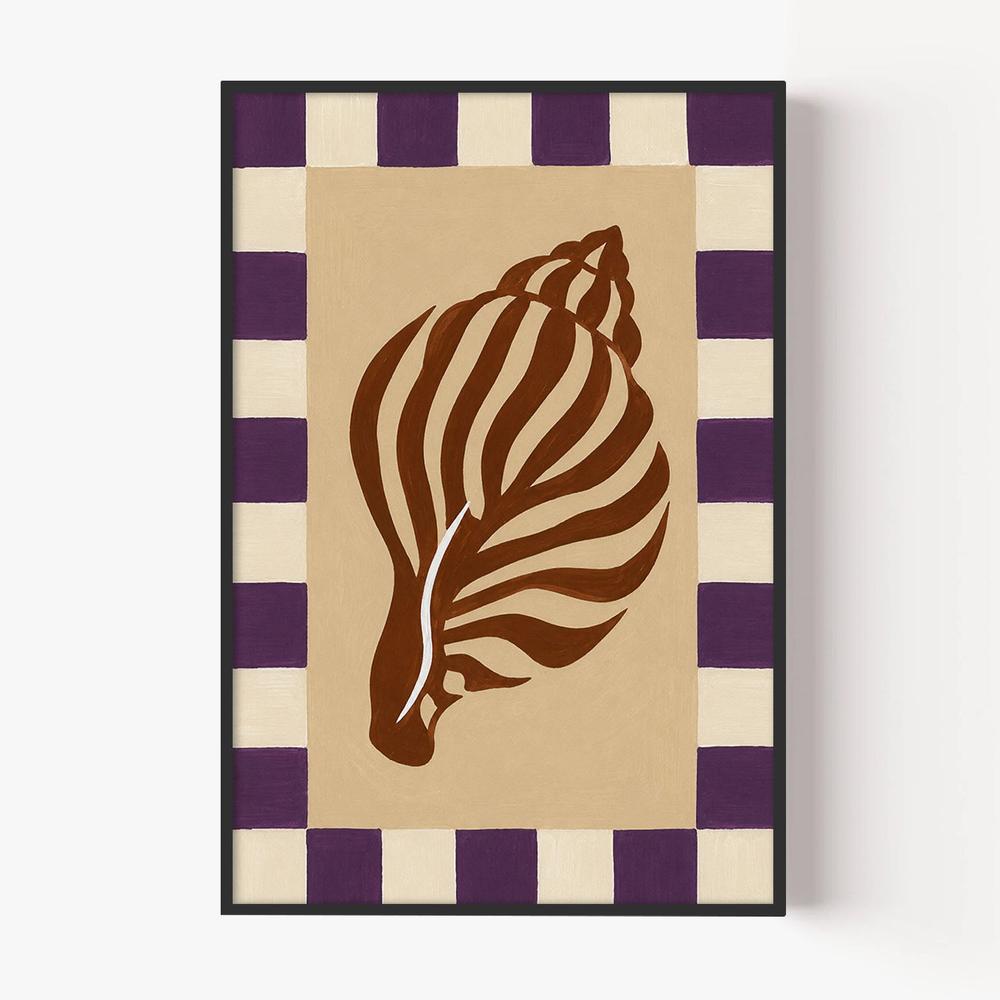 Ocean Shell-by-Lady Hana-wall-art-print-canvas-poster-framed-Gioia