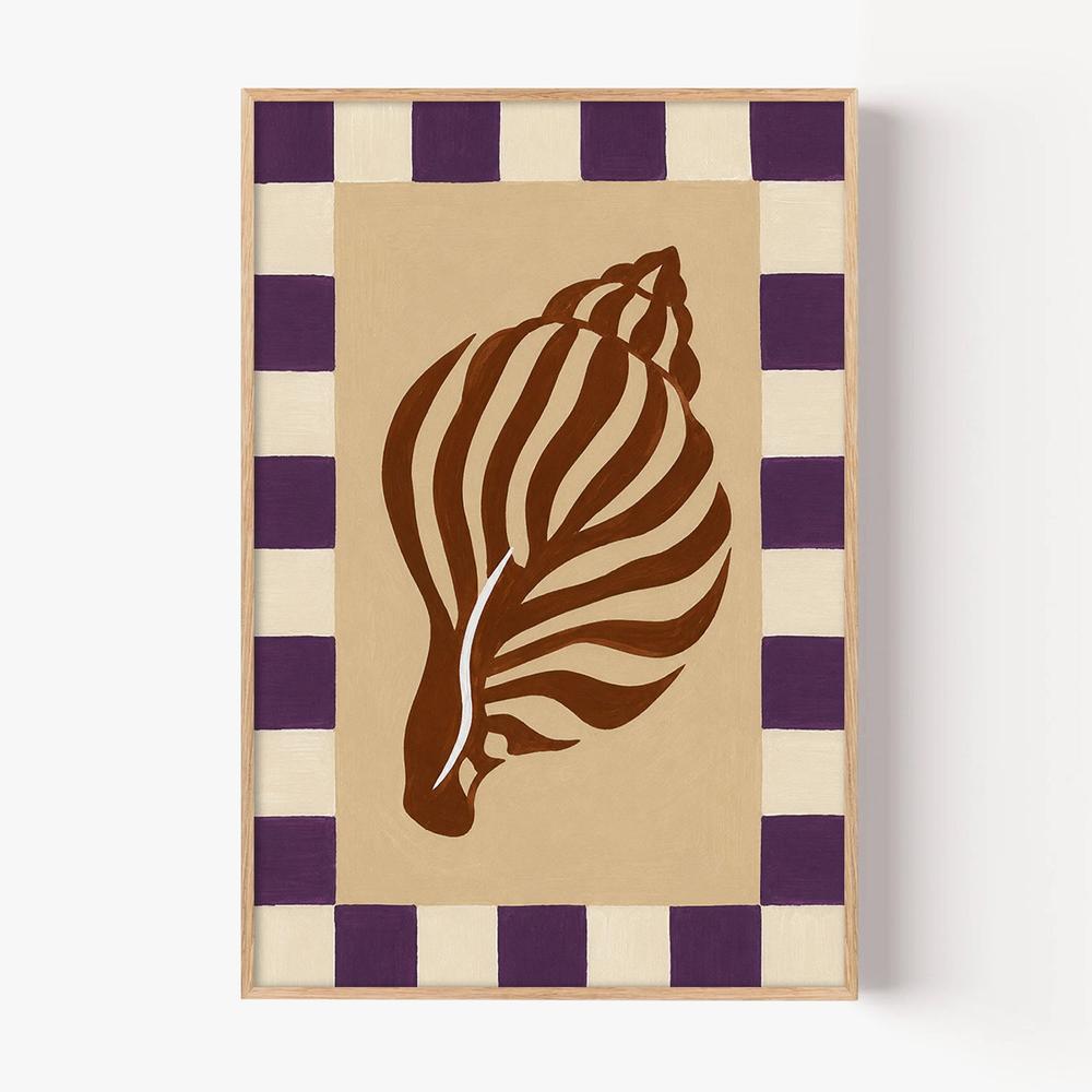 Ocean Shell-by-Lady Hana-wall-art-print-canvas-poster-framed-Gioia