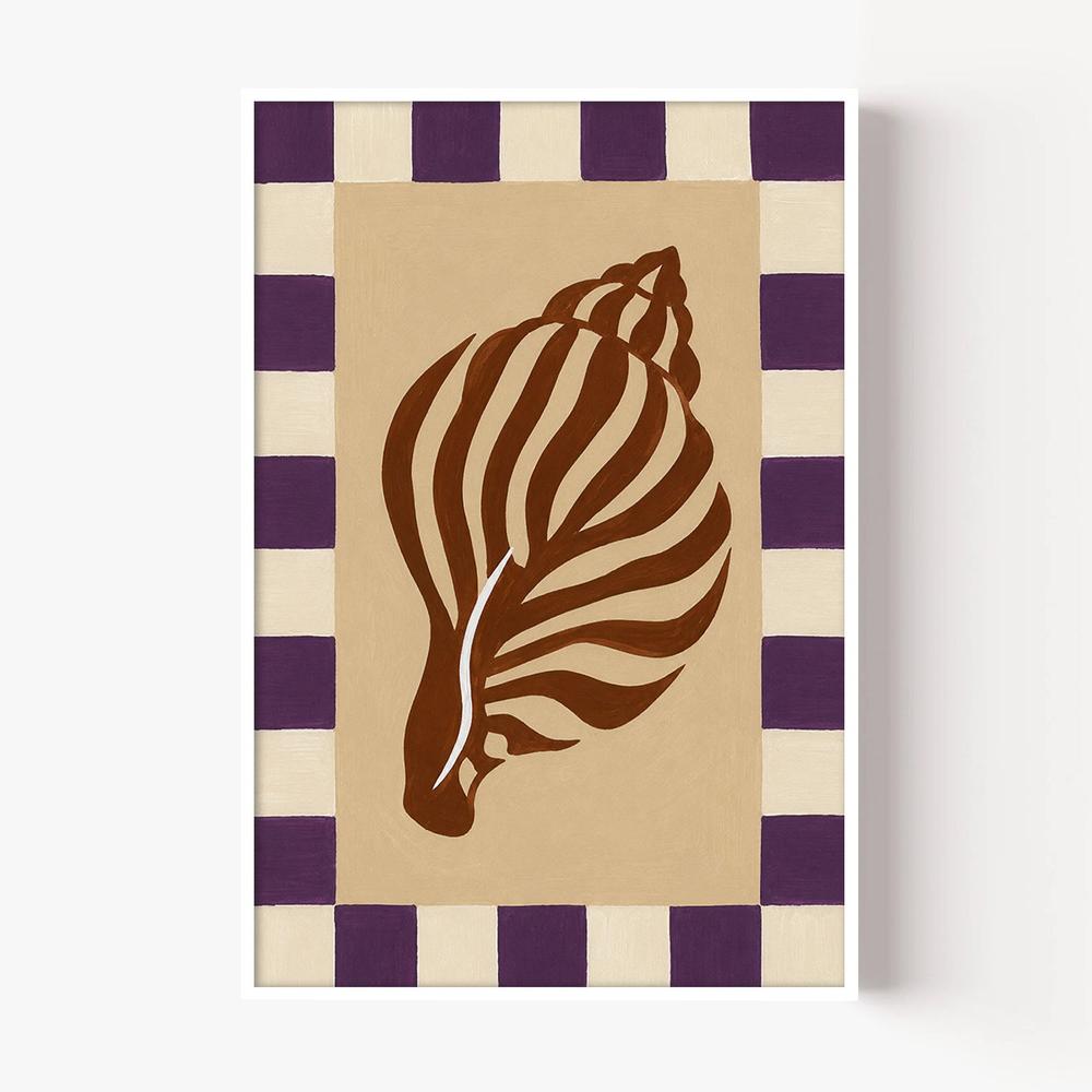 Ocean Shell-by-Lady Hana-wall-art-print-canvas-poster-framed-Gioia