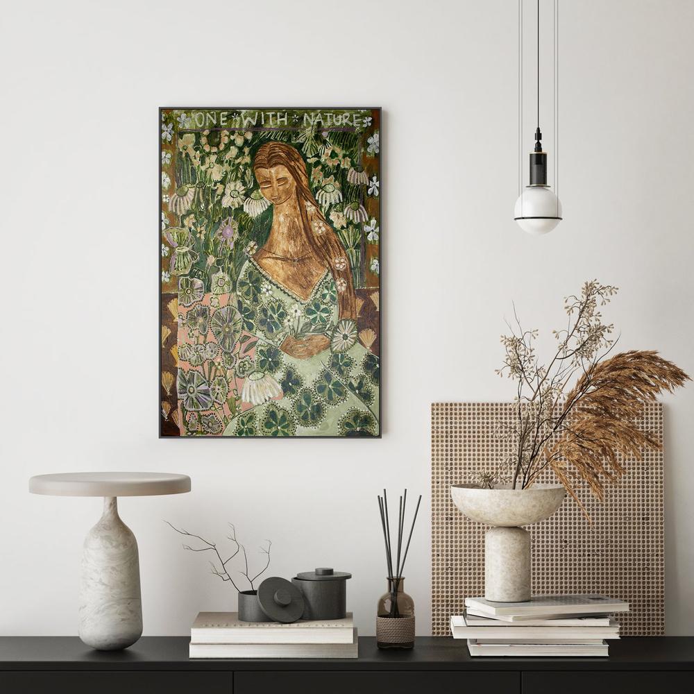 One with Nature-by-Amanda Skye-wall-art-print-canvas-poster-framed-Gioia