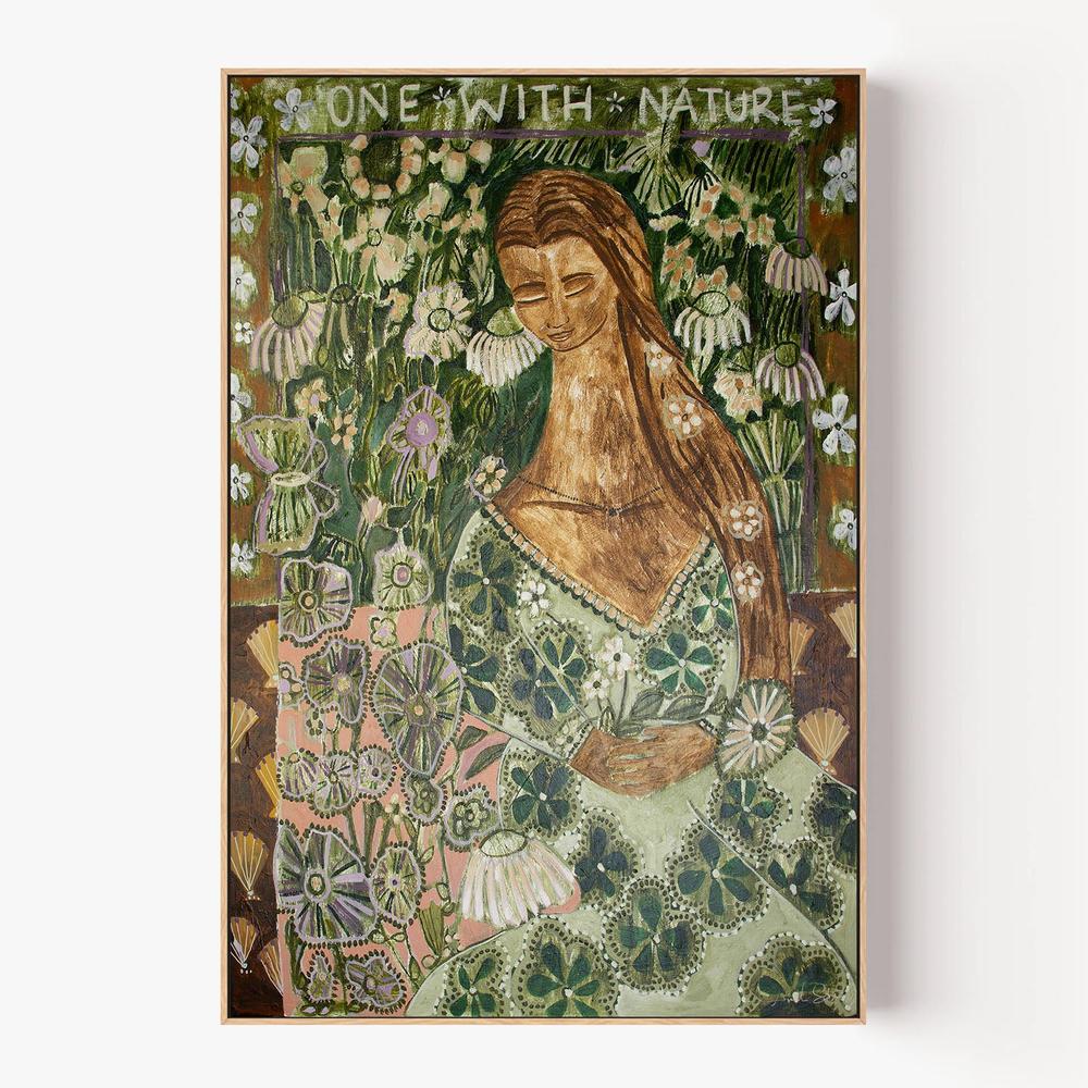 One with Nature-by-Amanda Skye-wall-art-print-canvas-poster-framed-Gioia