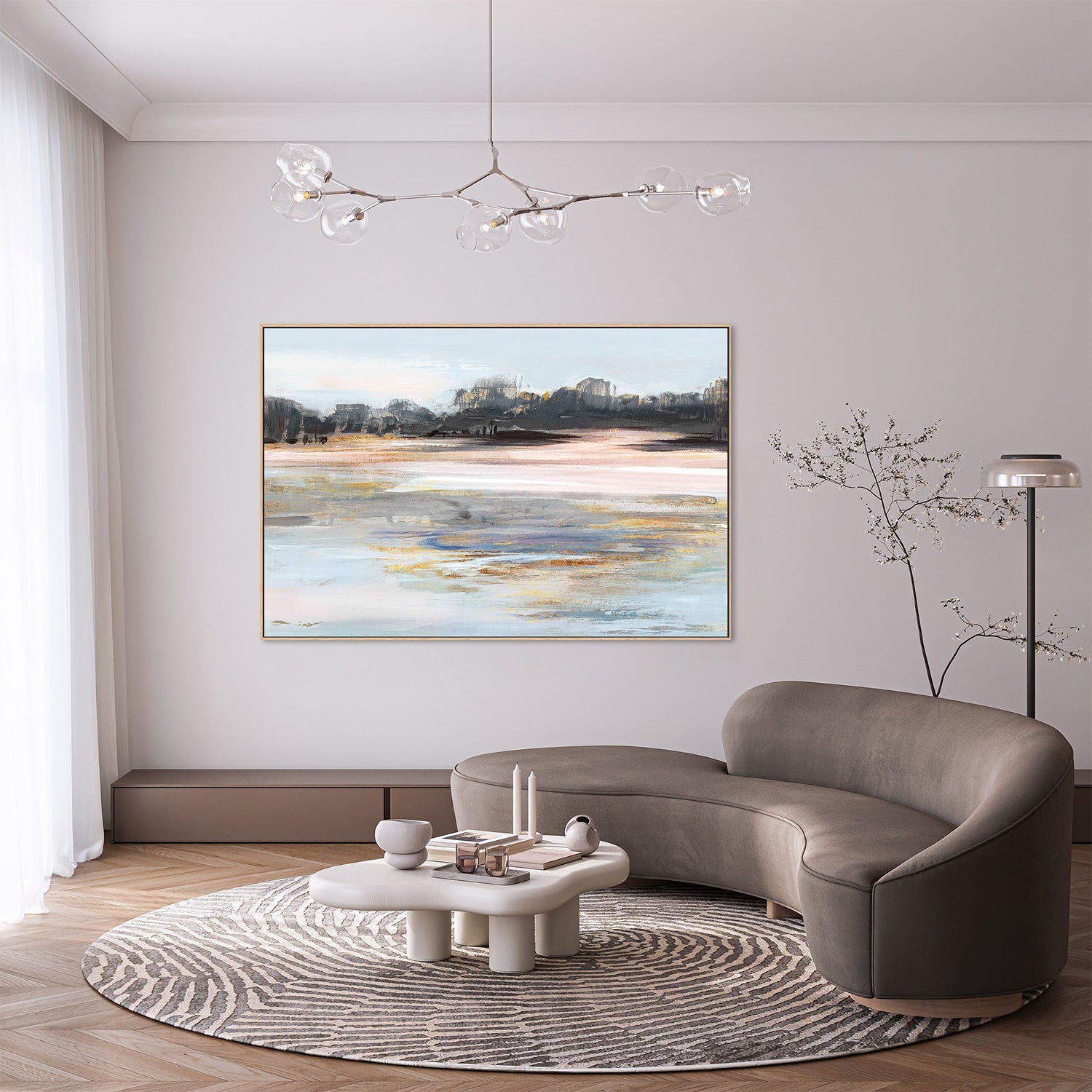 Organic Field , Style B-by-Lera-wall-art-print-canvas-poster-framed-Gioia