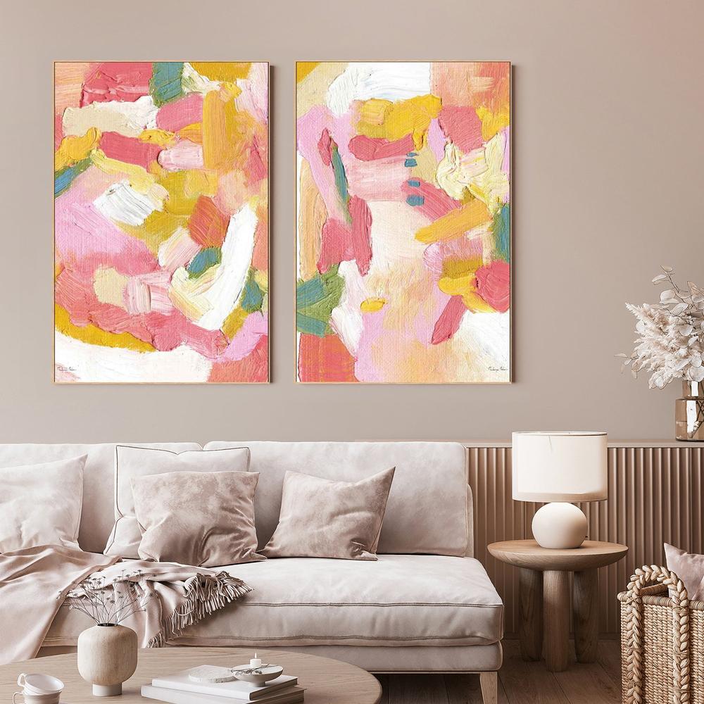 Pastel Drift, Style A & B, Set Of 2-by-Mackenzie Nelson-wall-art-print-canvas-poster-framed-Gioia