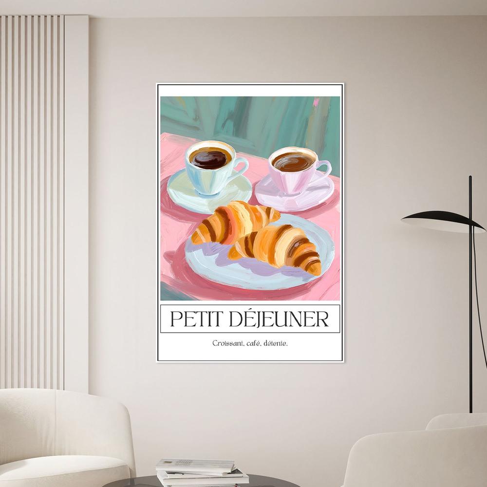Pastel French Breakfast-by-Ohkimiko-wall-art-print-canvas-poster-framed-Gioia