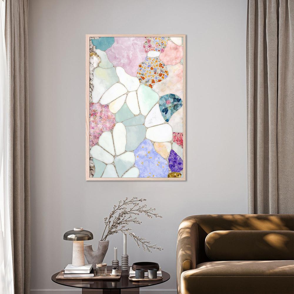 Petal Kaleidoscope-by-Treechild-wall-art-print-canvas-poster-framed-Gioia