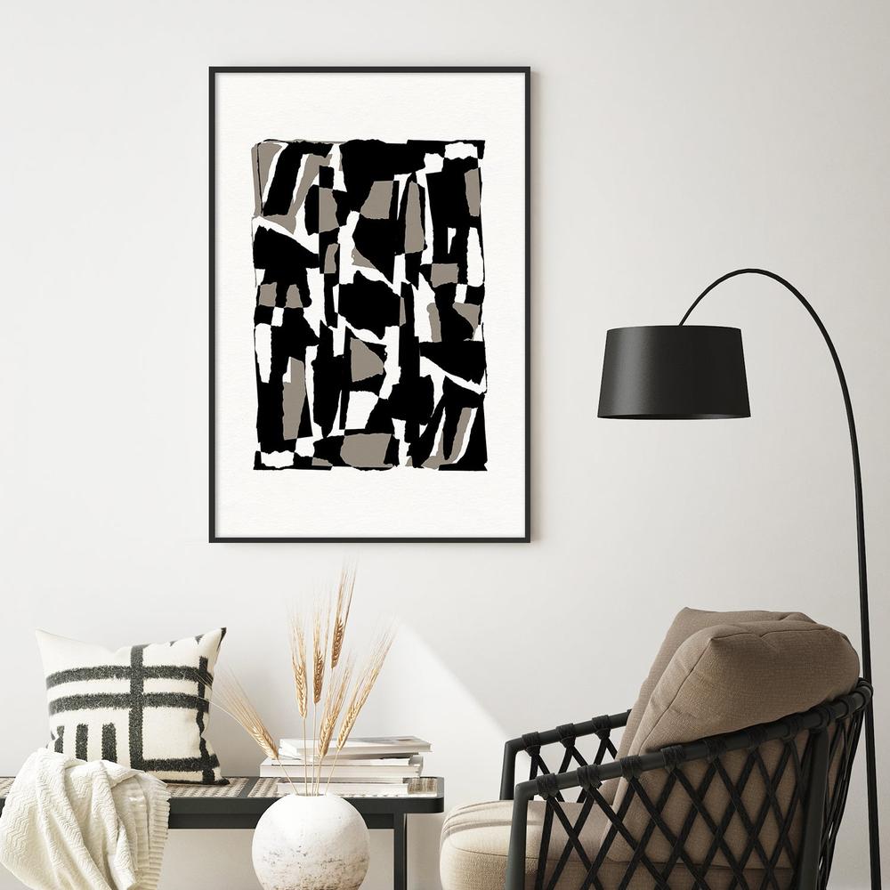 Pieces 25Y-by-Mareike Bohmer-wall-art-print-canvas-poster-framed-Gioia