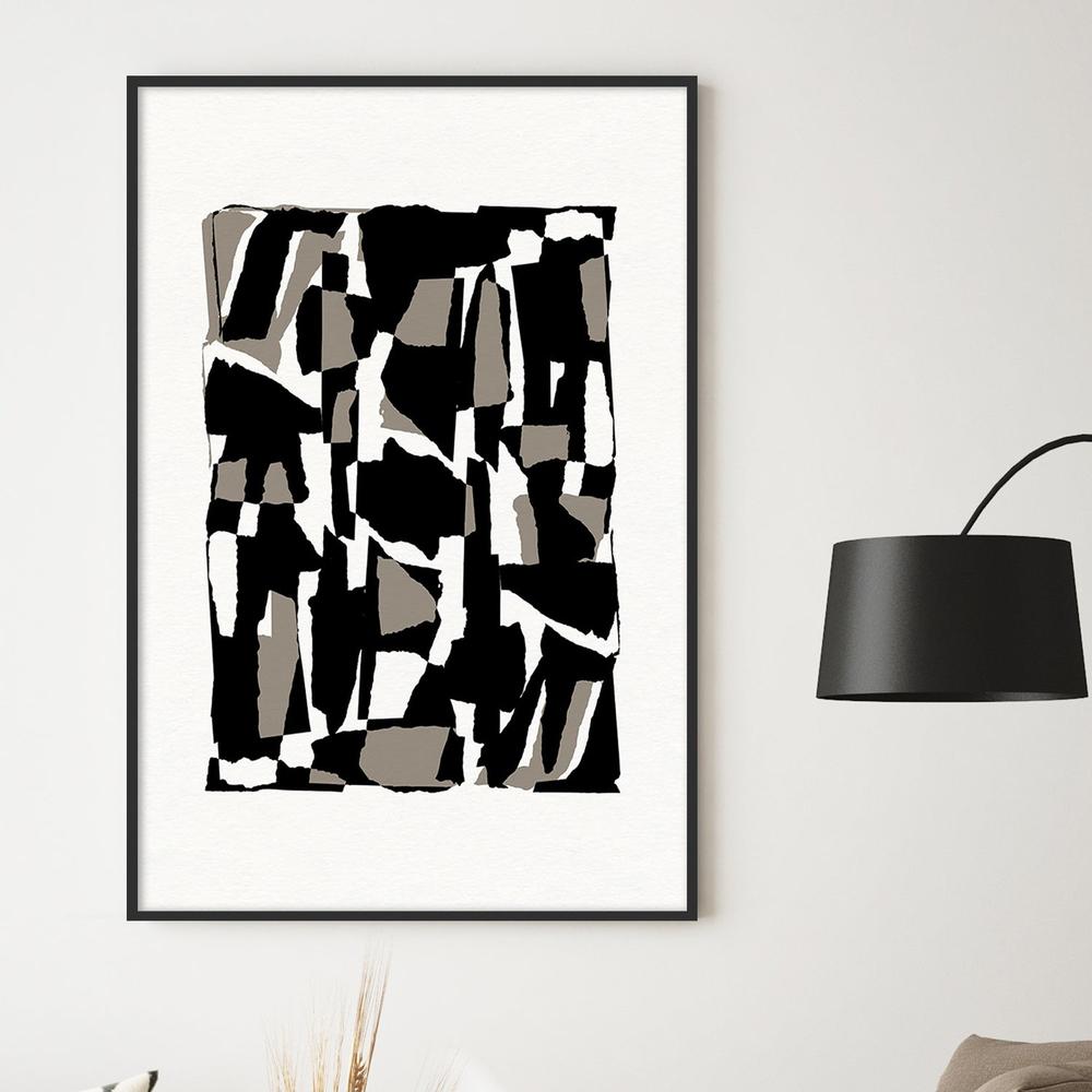 Pieces 25Y-by-Mareike Bohmer-wall-art-print-canvas-poster-framed-Gioia