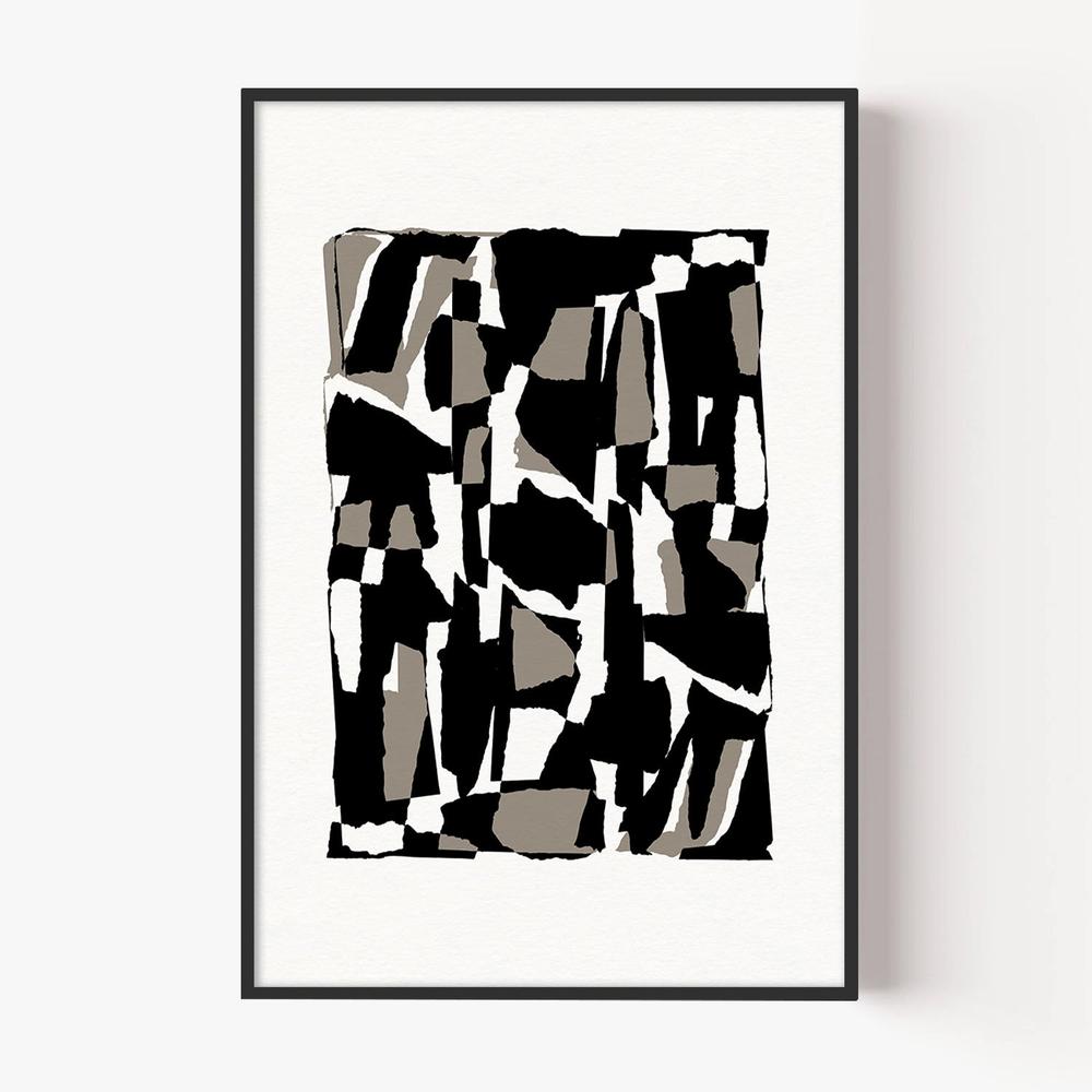 Pieces 25Y-by-Mareike Bohmer-wall-art-print-canvas-poster-framed-Gioia