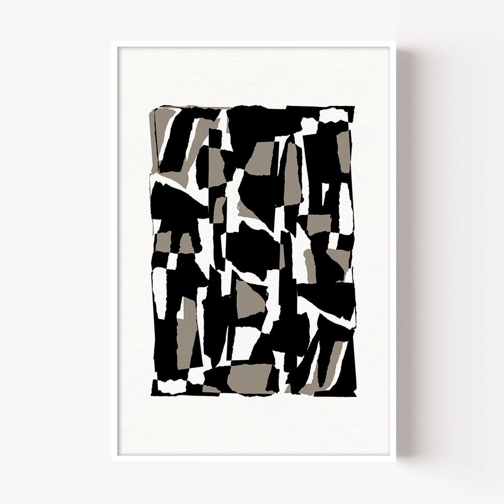 Pieces 25Y-by-Mareike Bohmer-wall-art-print-canvas-poster-framed-Gioia