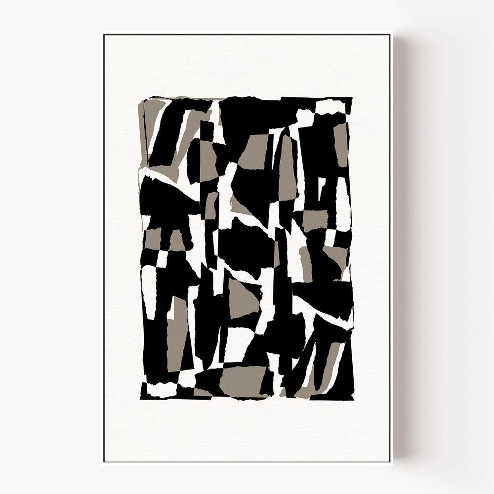 Pieces 25Y-by-Mareike Bohmer-wall-art-print-canvas-poster-framed-Gioia