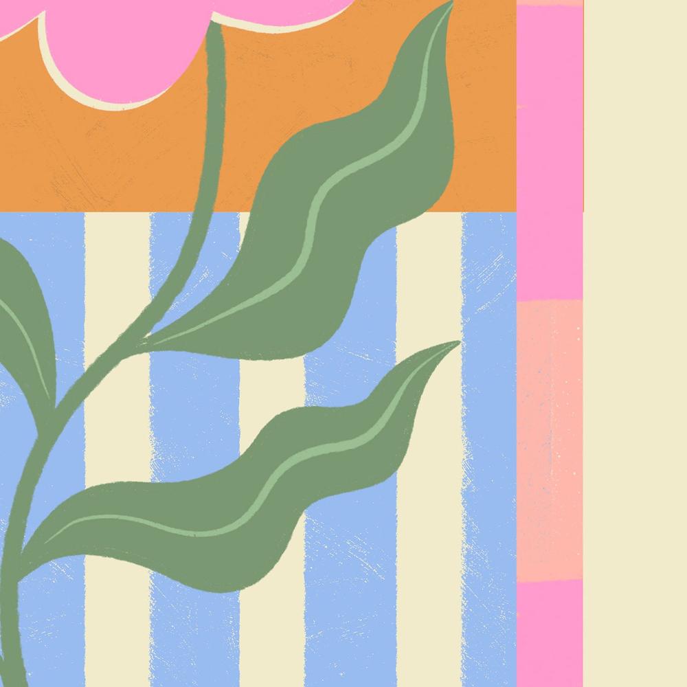 Pink Abstract Flower-by-Melissa Donne-wall-art-print-canvas-poster-framed-Gioia