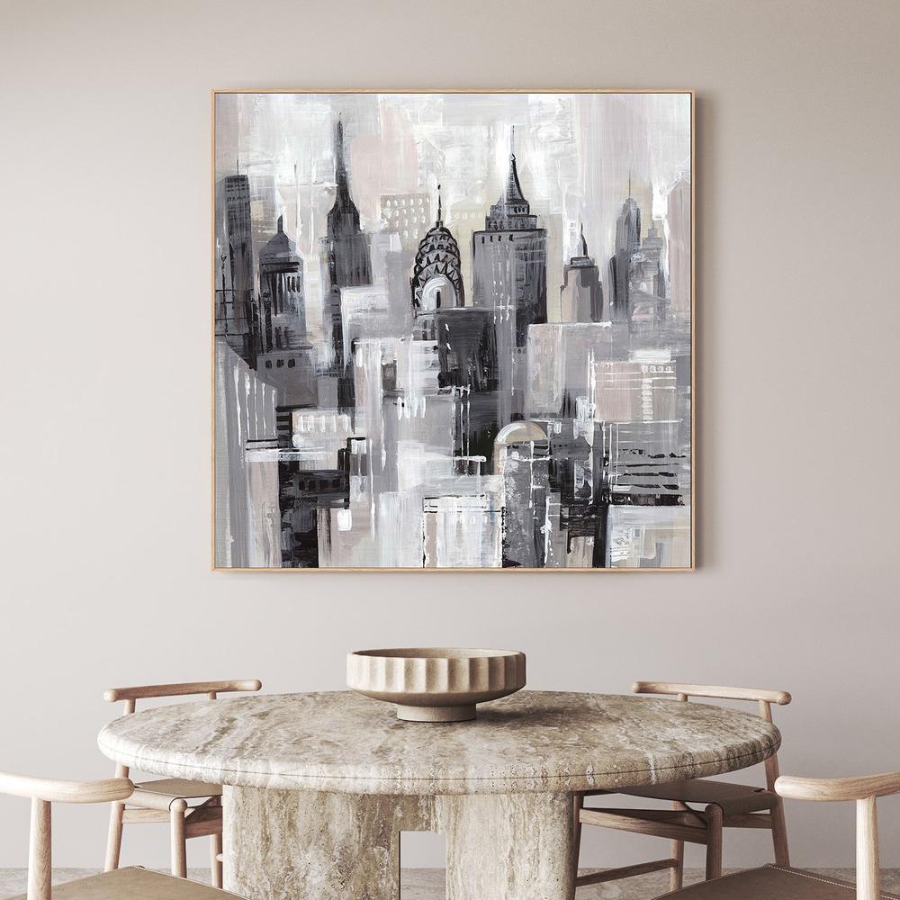 Pink Manhattan Impressions, Style A-by-Lera-wall-art-print-canvas-poster-framed-Gioia